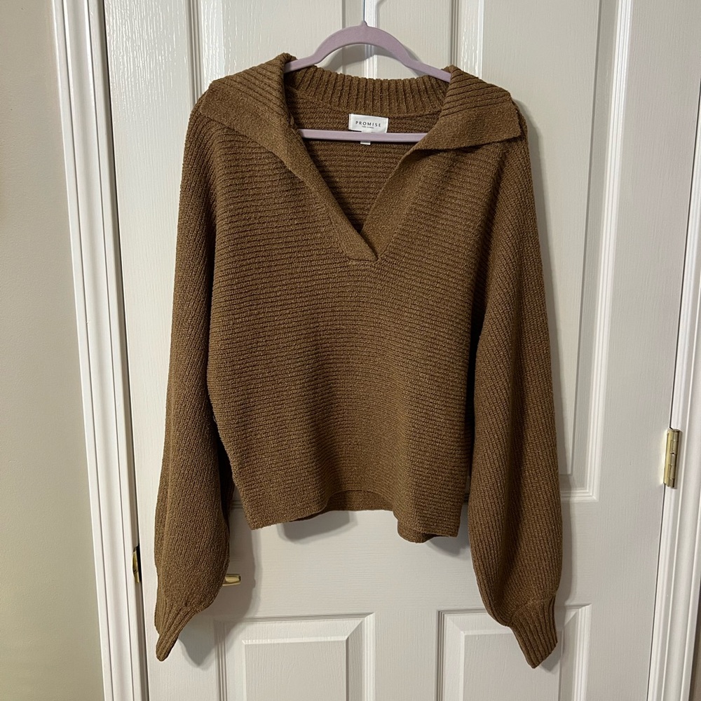 Brown Baggy Sweater